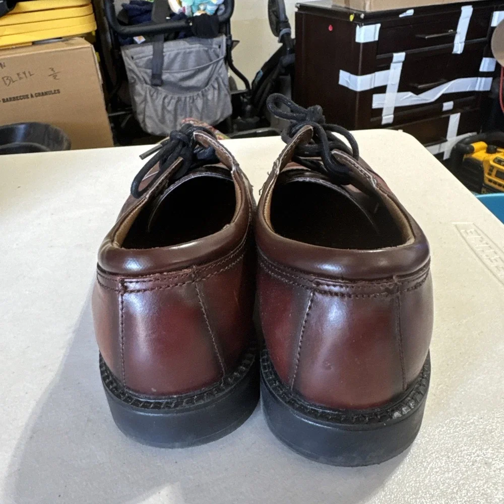 Dockers Mens 90-2219 Brown Dress Shoes Size 11M